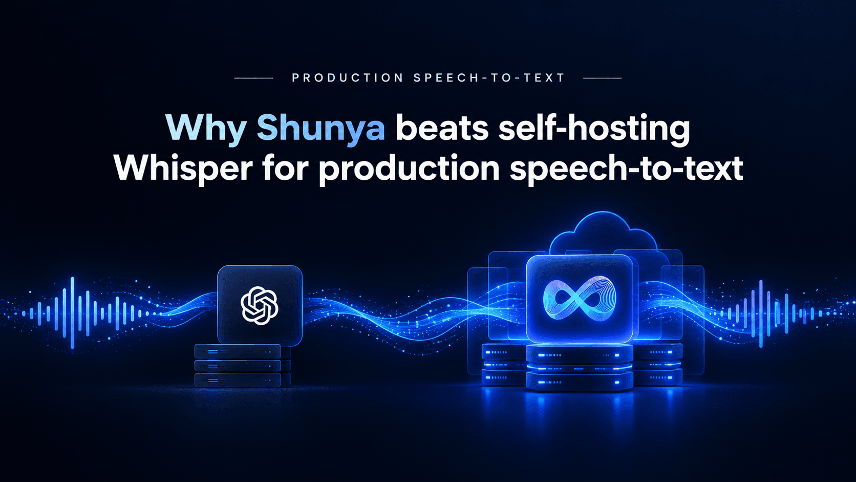 Why Shunya Beats Self-Hosting Whisper for Production Speech-to-Text