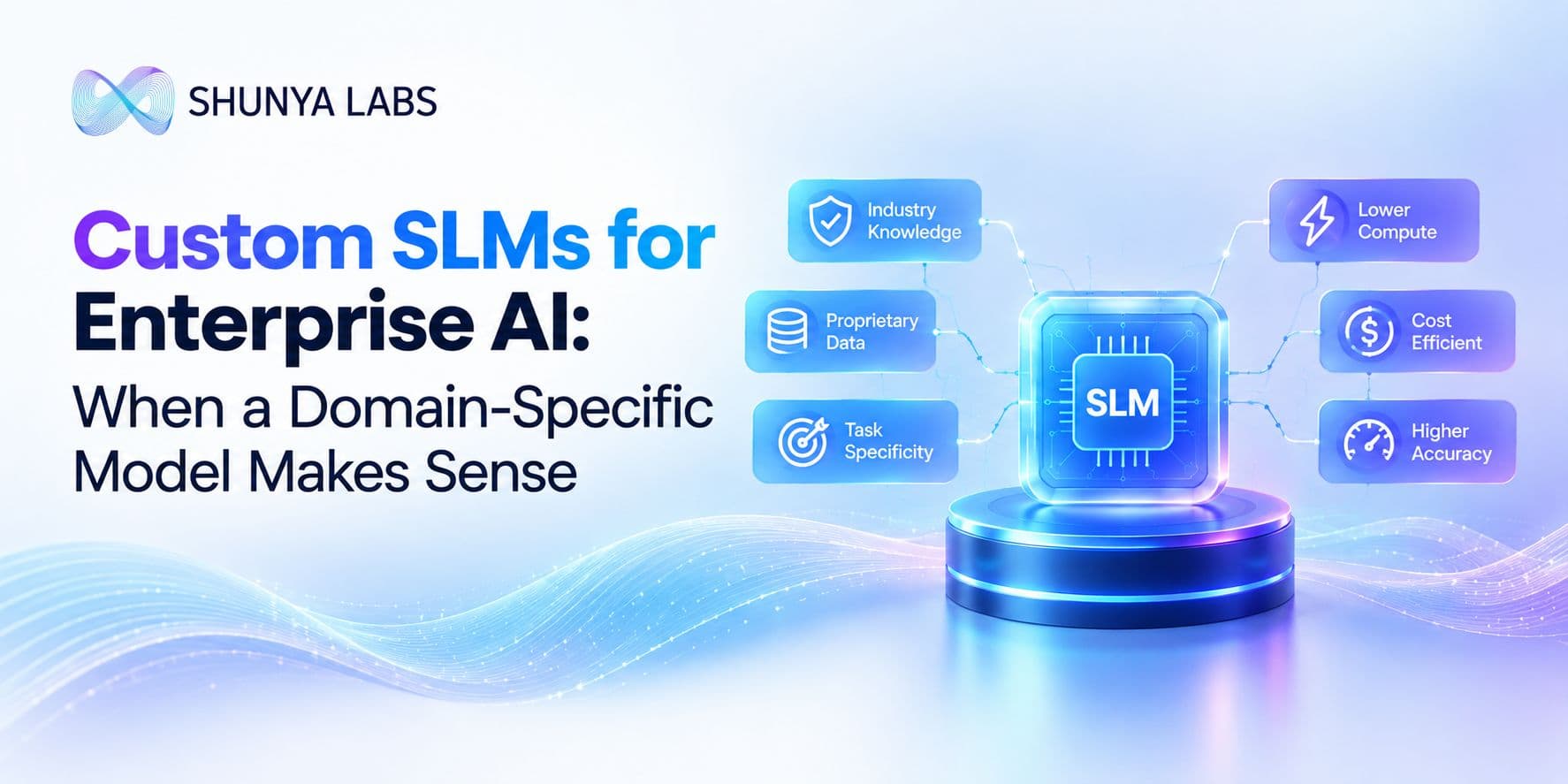 Custom SLMs for Enterprise AI: When a Domain-Specific Model Makes Sense