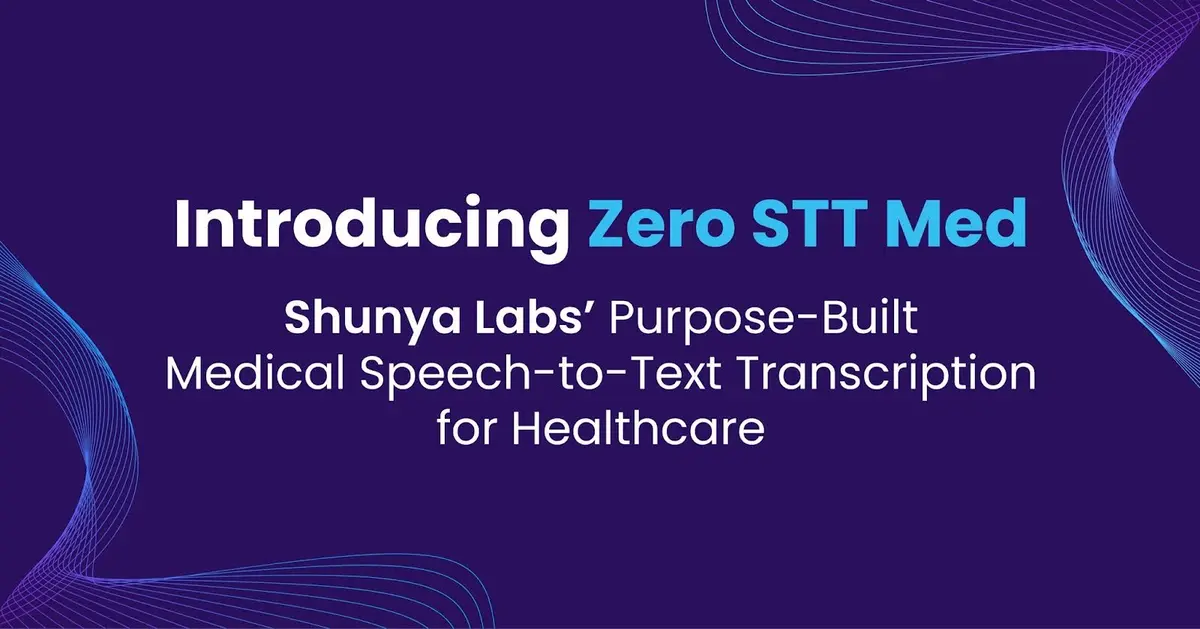Introducing Zero STT Med: Medical Speech-to-Text Transcription