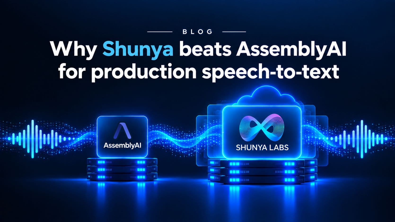 Why Shunya beats AssemblyAI for production speech-to-text