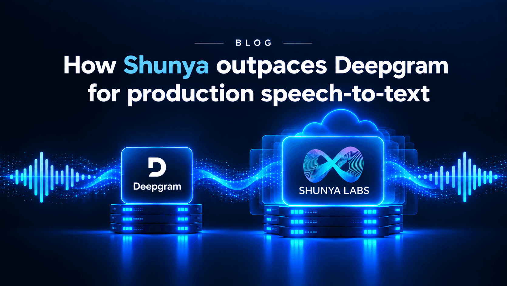 How Shunya outpaces Deepgram for production speech to text