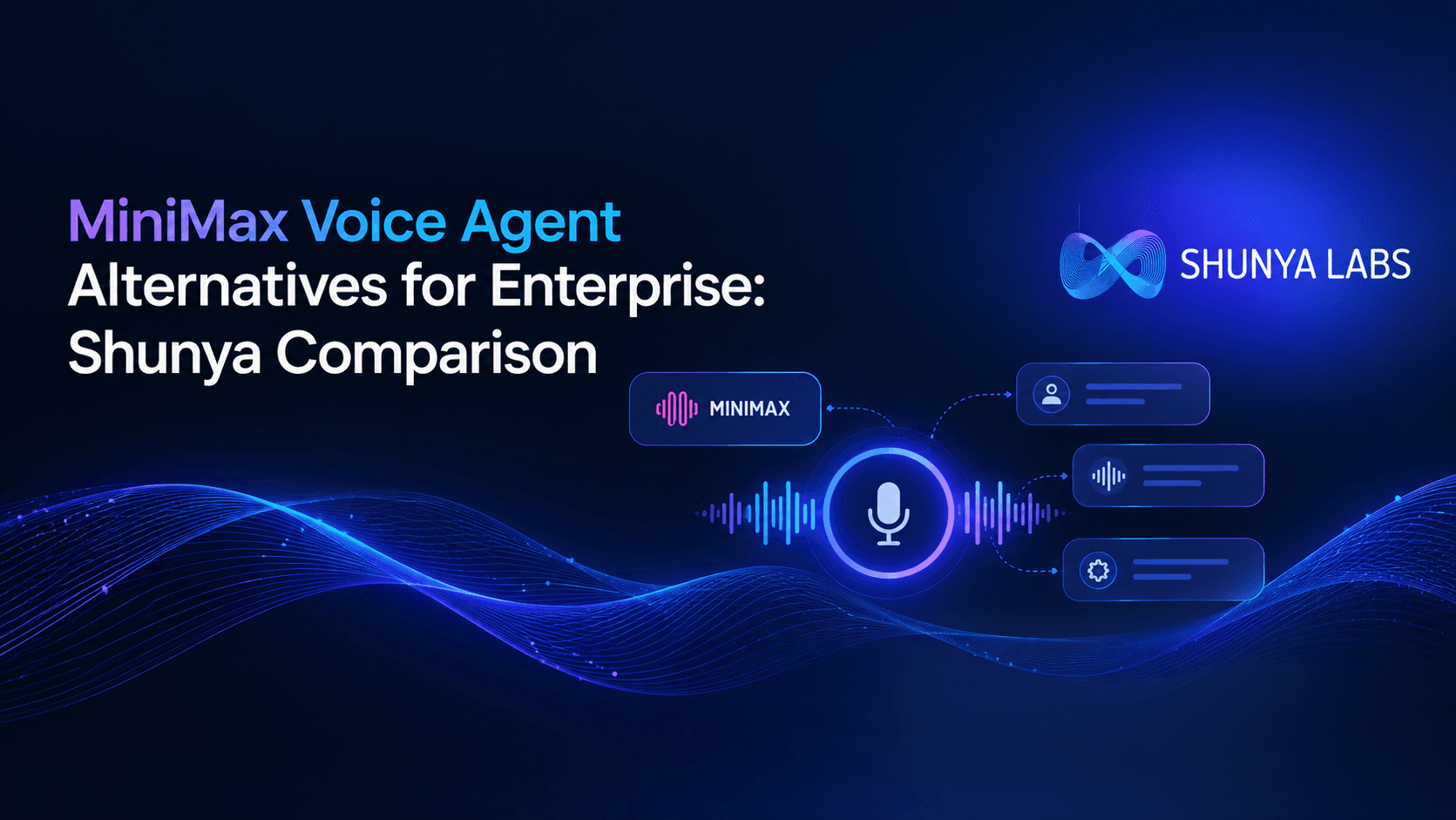 MiniMax Voice Agent Alternatives for Enterprise: Shunya Labs Comparison
