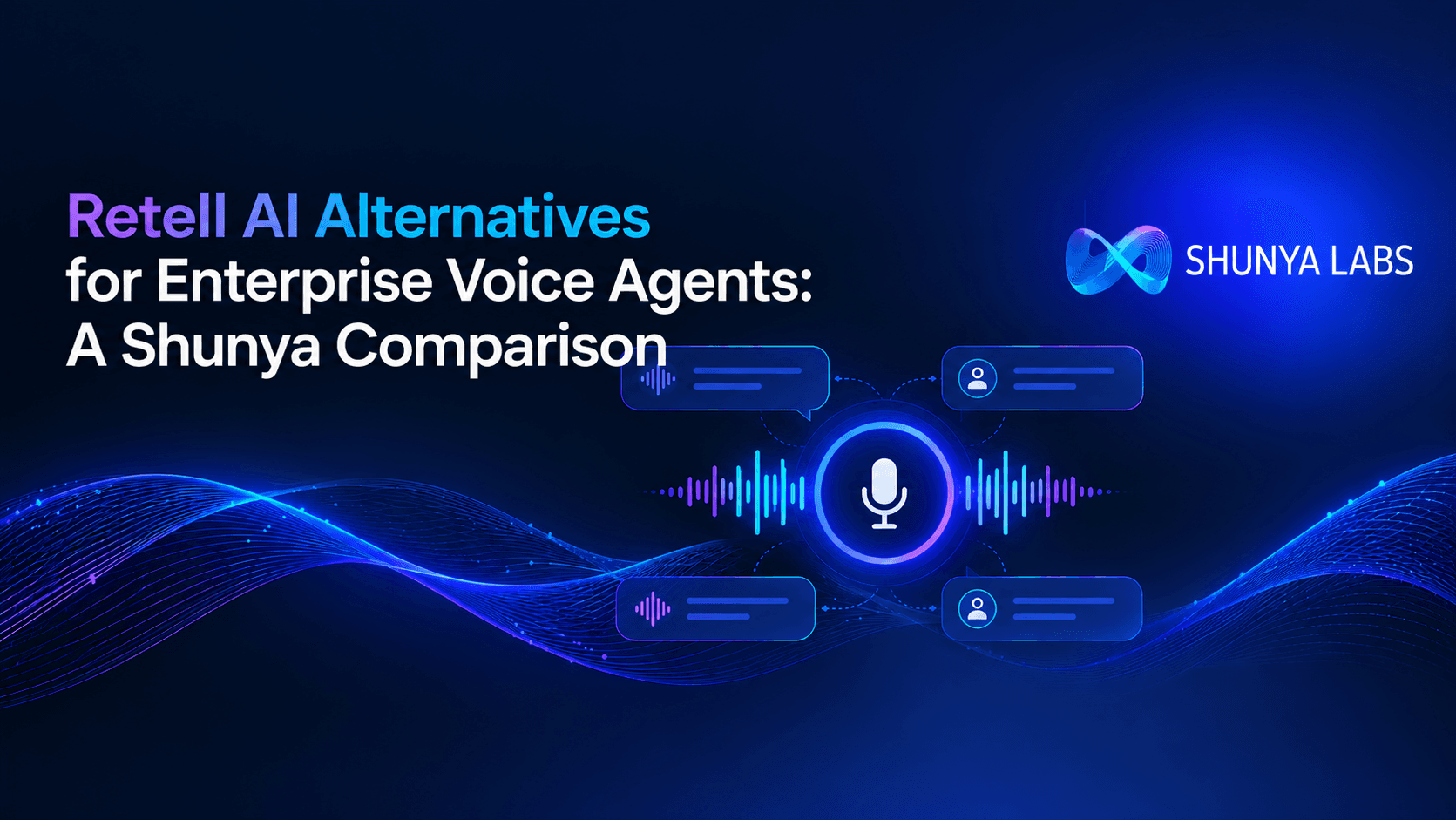 Retell AI Alternatives for Enterprise Voice Agents: A Shunya Comparison