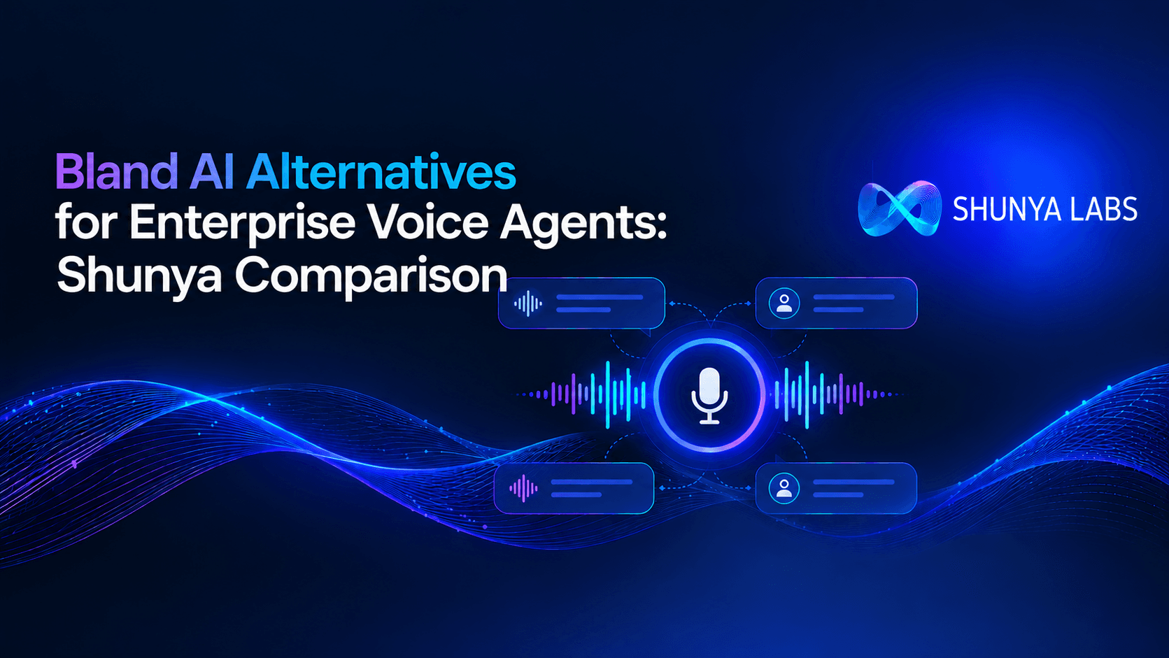 Bland AI Alternatives for Enterprise Voice Agents: Shunya Comparison